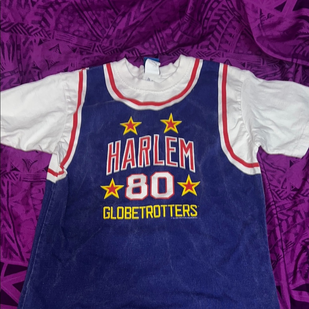 Kids Blue and White Shirt